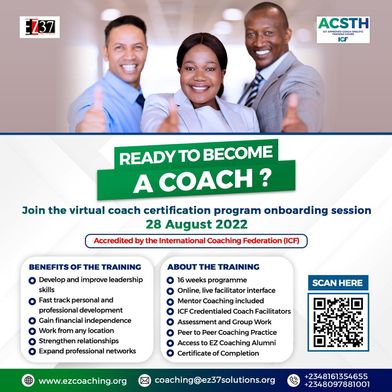Professional Coach Certification Programme ICF Events